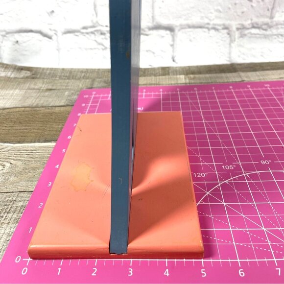 Vintage Handmade Southwestern Folk Art Howling Coyote Cactus Set Wood Décor 80's - Picture 8 of 16